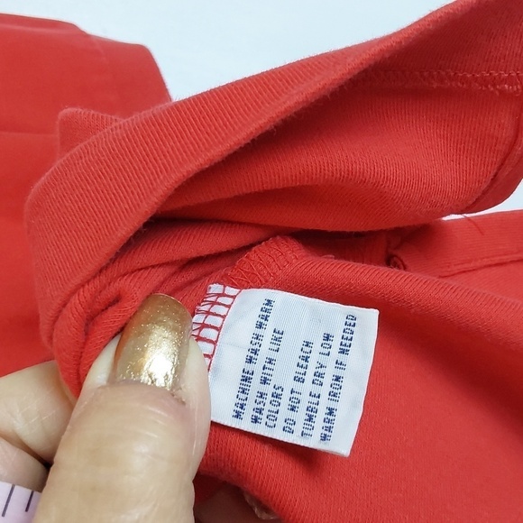 Polo Ralph Lauren Blue Label Red Polo Blue PONY Preppy Acadamia Sz.Large - Picture 7 of 7